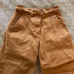 Everlane wide leg cropped regular length pants